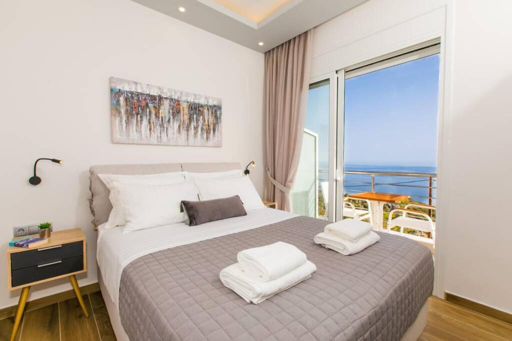Villa Chrysi'S Ocean View Retreat Kerames Exterior foto