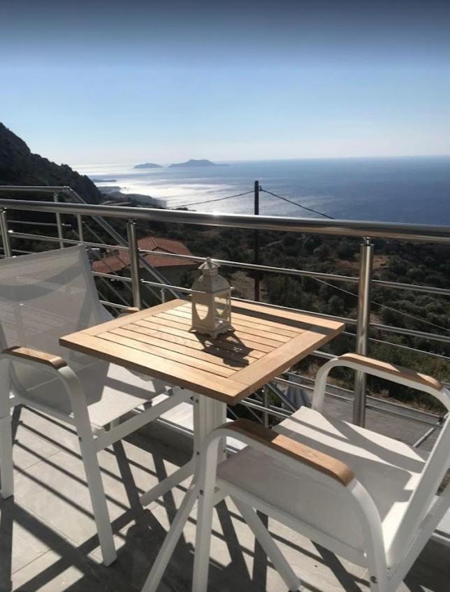Villa Chrysi'S Ocean View Retreat Kerames Exterior foto